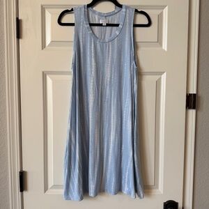 Mud Pie Women's Blue Dress/Tunic, Size L